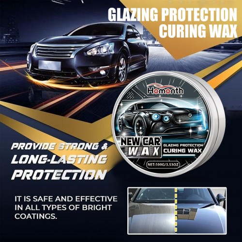 Homonth Car Wax Provides Strong & Long-lasting Protection 100g